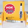 Set of 4 Genuine NGK 6799 Spark Plugs LZKAR7A