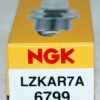 Set of 4 Genuine NGK 6799 Spark Plugs LZKAR7A - Image 7