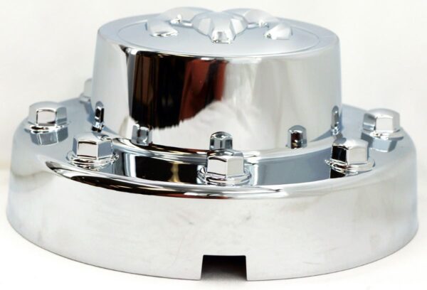 Genuine OEM 68081015AB Mopar RAM Chrome Rear Dually Center Cap Wheel Cover - Image 2