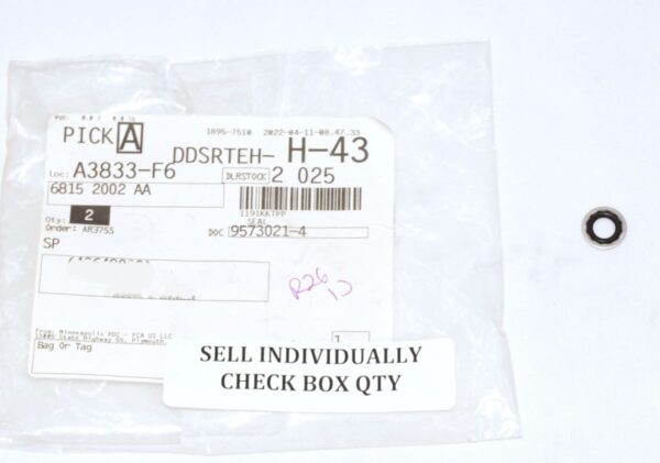 Genuine OEM Mopar Slim Line Seal 68152002AA