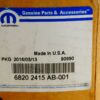 Genuine OEM 68202415AB Mopar Bumper Plastic Cover Grille Support - Image 7