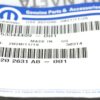 Genuine OEM 68202631AB Mopar Front Bumper License Plate Bracket - Image 2