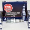 Set of 4 Genuine NGK 6853 Iridium IX Spark Plugs BPR9EIX