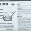 Moldex 7000 Series Organic Reusable Half Face Respirator Mask Large Sealed 7113 - Image 6