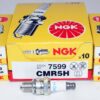 Set of 8 Genuine NGK 7599 CMR5H Nickel Spark Plugs