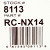 Genuine NGK 8113 Spark Plug Wire Set RC-NX14 for QX4 Frontier Pathfinder Xterra - Image 7