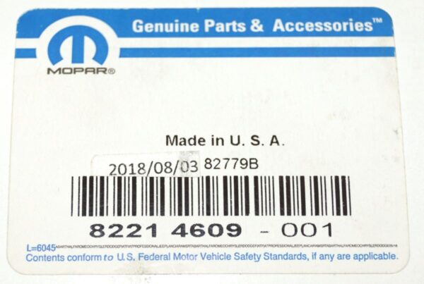 Genuine OEM Fuel Tank Gas Cap Mopar 82214609 - Image 2