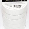 Lot of 6 White Electrical Insulating Tape 3/4" x 60' IPG American Tape 85828