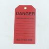 Brady Black On Red Color Scaffolding Tag 86573 5 3/4x3 Pack Of 10 - Image 3