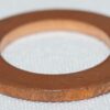 Engine Oil Drain Plug Copper Gasket (15 X 24 X 2 mm) fits Saab 9132937 - Image 2