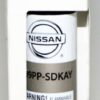 Genuine OEM 999PP-SDKAY Nissan Titanium Beige KAY Touch-Up Paint + Clear Coat - Image 2