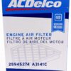 Genuine OEM ACDelco A3141C Air Filter Silverado GMC Sierra GM 25945274 - Image 5