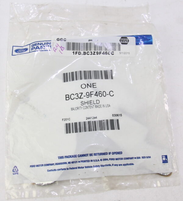 Genuine OEM Ford BC3Z9F460C  Shield - Image 4