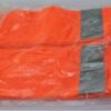 3A Safety C2400 XL Mesh Safety Vest with Radio Inner Pockets Orange XLarge - Image 4