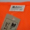 3A Safety C2400 XL Mesh Safety Vest with Radio Inner Pockets Orange XLarge - Image 3