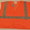 River City CL2MO Size X2 Mesh Safety Vest w/ 2" Scotchlite Silver Reflective