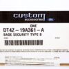 Genuine OEM DT4Z19A361A Ford Perimeter Plus Vehicle Security Alarm System - Image 9
