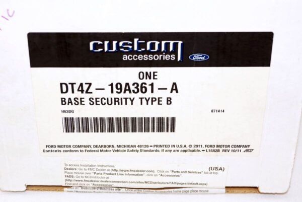 Genuine OEM DT4Z19A361A Ford Perimeter Plus Vehicle Security Alarm System - Image 9