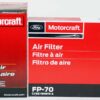 Genuine OEM Motorcraft FA-1908 Air Filter and FP-70 Cabin Filter - Image 2