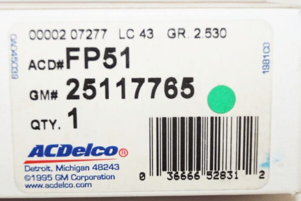 Genuine OEM FP51 ACDelco 25117765 GM Fuel Pump Harness Connector - Image 5