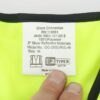 Glove Connection Vest Safety Hi Vis Lime Size Medium ANSI Class 2 Level 2 - Image 2