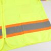 GC-CL3HVMBL-L Glove Connection Hi Vis Vest Sz XL Class 3 Lime Mesh Back - Image 6