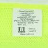 Glove Connection Mesh Vest Safety Hi Vis Lime Size 4XL Class 2 Level 2 - Image 3