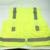 Glove Connection Vest Safety Hi Vis Lime Vest Size 2XL Class 2 Type R