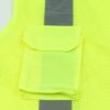 Glove Connection Vest Safety Hi Vis Lime Vest Size 2XL Class 2 Type R - Image 3