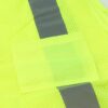 Glove Connection Vest Safety Hi Vis Lime Vest Size 2XL Class 2 Type R - Image 4