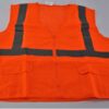 Glove Connection Mesh Vest Safety Hi Vis Orange Size 5X-Large ANSI/ISEA 107-2004