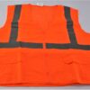Glove Connection Mesh Vest Safety Hi Vis Orange Size 5X-Large ANSI/ISEA 107-2004 - Image 2