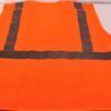 Genuine Glove Connection Mesh Vest Safety Hi Vis Orange Size 4X-Large - Image 2