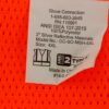 Genuine Glove Connection Mesh Vest Safety Hi Vis Orange Size 4X-Large - Image 3