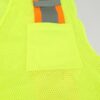 GC-SURVLAM-5XL Glove Connection Hi Vis Vest Sz 5XLClass 2 Lime Mesh Back - Image 4