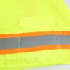 GC-SURVLAM-5XL Glove Connection Hi Vis Vest Sz 5XLClass 2 Lime Mesh Back - Image 6