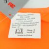 Glove Connection Vest Safety Hi Vis Orange Size Medium Class 2 Type R - Image 3