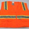 Glove Connection Vest Safety Hi Vis Orange Mesh Size 5XL Class 2 Type R
