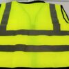 Genuine GC-SVL2-3XLGlove Connection Hi Visibility Lime Mesh Safety Vest - Image 2