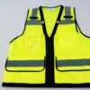 Genuine GC-SVL2-S Glove Connection Lime Mesh Safety Vest 5 Pocket - Image 3