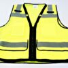 Genuine GC-SVL2-XL Glove Connection Lime Mesh Safety Vest 5 Pocket