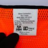 Glove Connection Mesh Vest Safety Hi Vis Orange XXL ANSI Class 2 GC-SVO2 2XL - Image 3