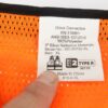 Glove Connection Mesh Vest Safety Hi Vis Orange X-Large ANSI Class 2 GC-SVO2-XL - Image 2