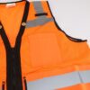 Glove Connection Mesh Vest Safety Hi Vis Orange X-Large ANSI Class 2 GC-SVO2-XL - Image 5