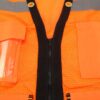 Glove Connection Mesh Vest Safety Hi Vis Orange X-Large ANSI Class 2 GC-SVO2-XL - Image 8