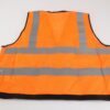 Glove Connection Mesh Vest Safety Hi Vis Orange X-Large ANSI Class 2 GC-SVO2-XL - Image 9