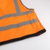 Glove Connection Mesh Vest Safety Hi Vis Orange X-Large ANSI Class 2 GC-SVO2-XL - Image 12