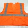 Glove Connection Vest Safety Hi Vis Orange Mesh Size Large Class 2 Level 2
