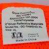 Glove Connection Vest Safety Hi Vis Orange Mesh Size XLarge Class 2 Level 2 - Image 2
