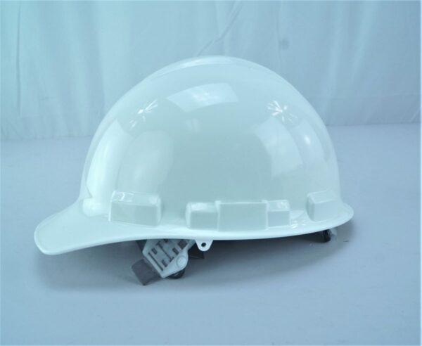 Radians GHR6-WHITE Hard Hat Cap Style with 6 Point Ratchet Suspension